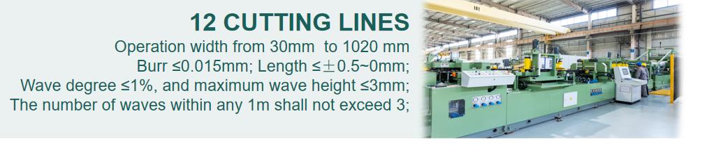 12 CUTTING LINES