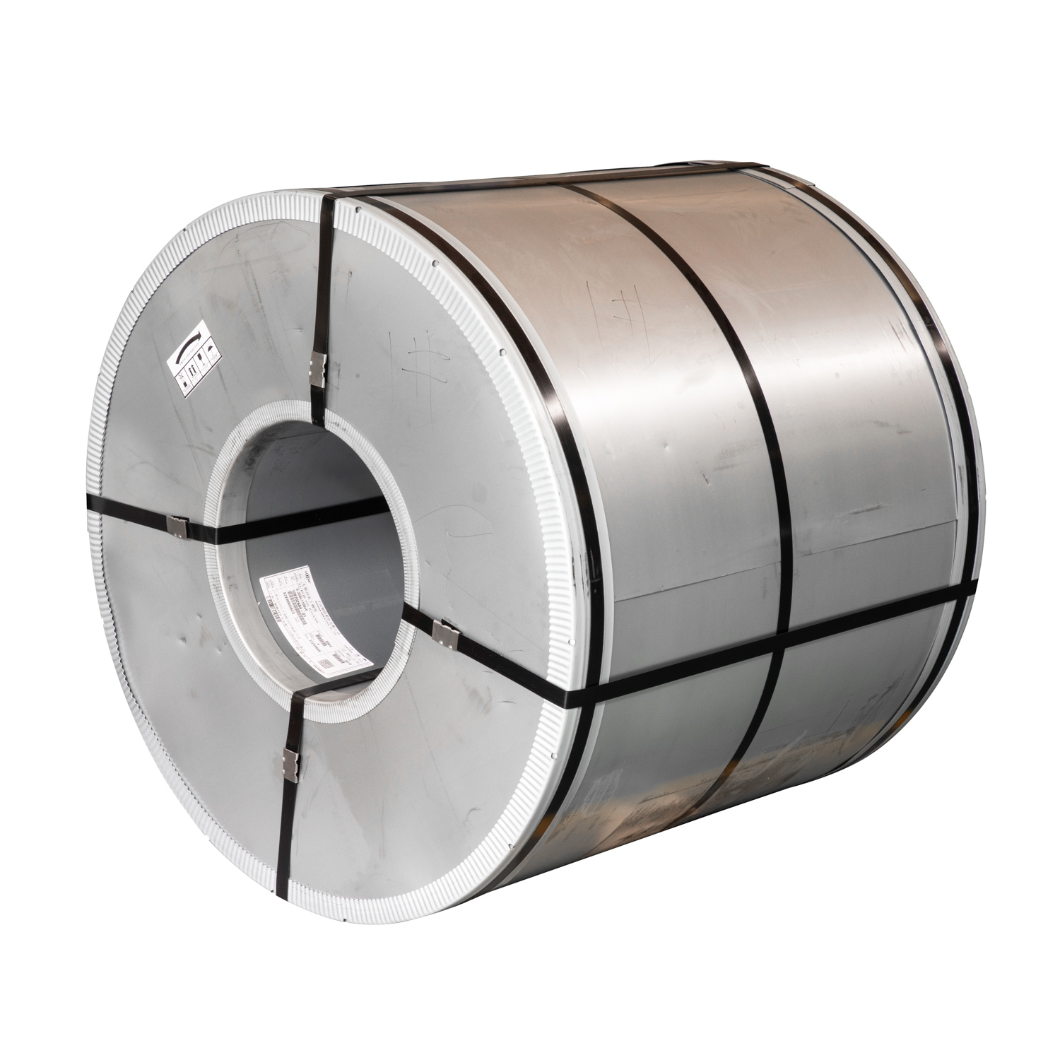Laser-oriented silicon steel
