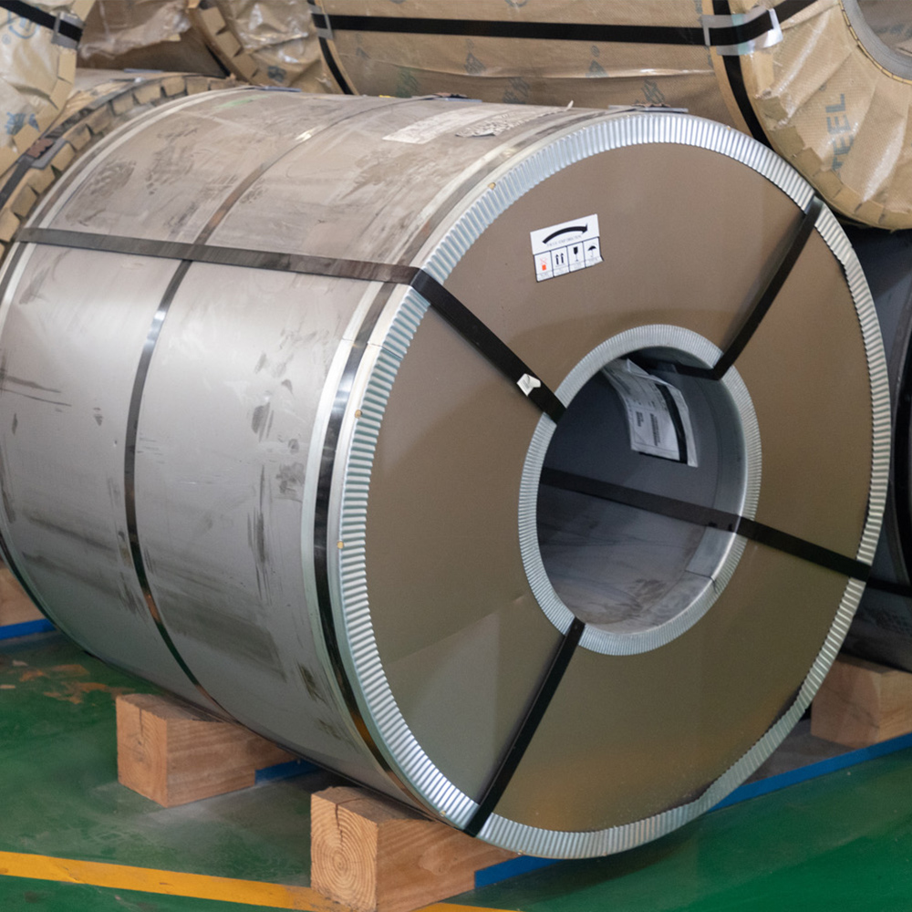 Laser-oriented silicon steel