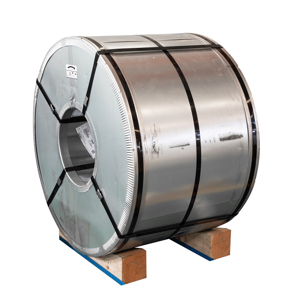 Laser-oriented silicon steel